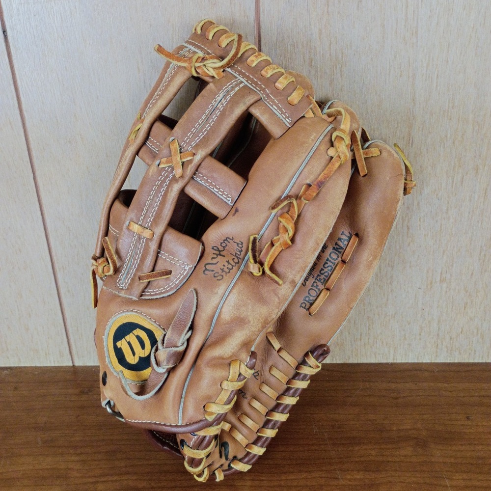 Wilson Extra A2914 13" Brown American Cowhide Leather Baseball Glove RHT